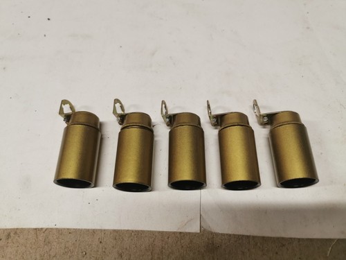 10x e14 winkelfassung - e14, gold