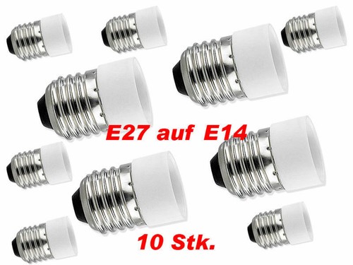 Stück e27 e14 adapter - 10,